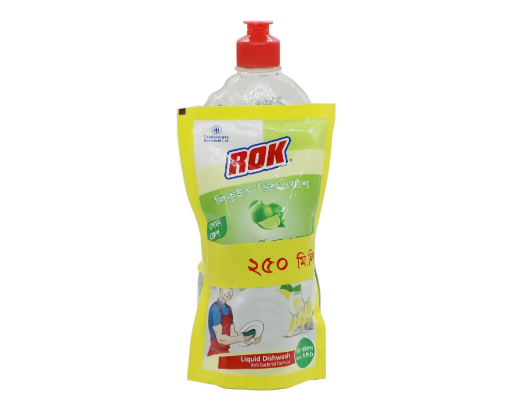 Shop Rok Liquid Dishwash 750ml (Buy1 Get250ml Refill Free) at