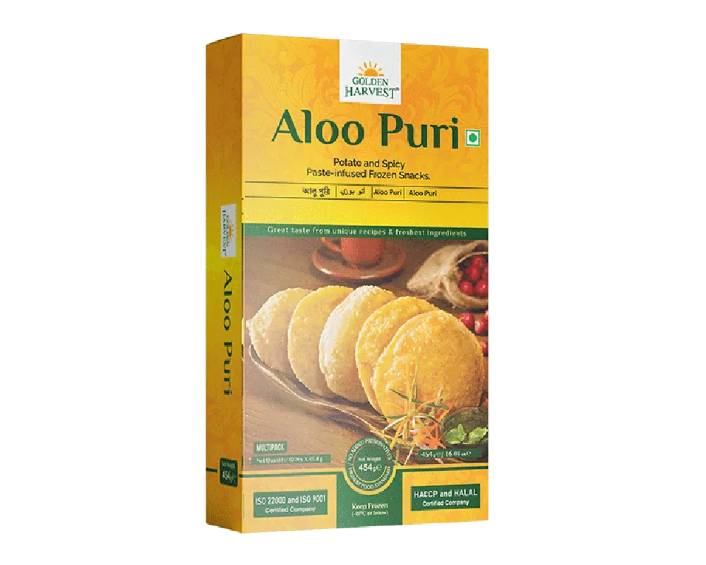 Golden Hervest Aloo Puri 454gm