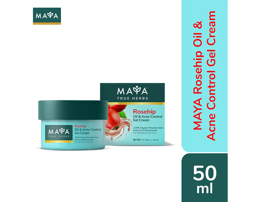 Shop Maya Rosehip Oil & Acne Control Gel Cream 50ml at Shwapno.com