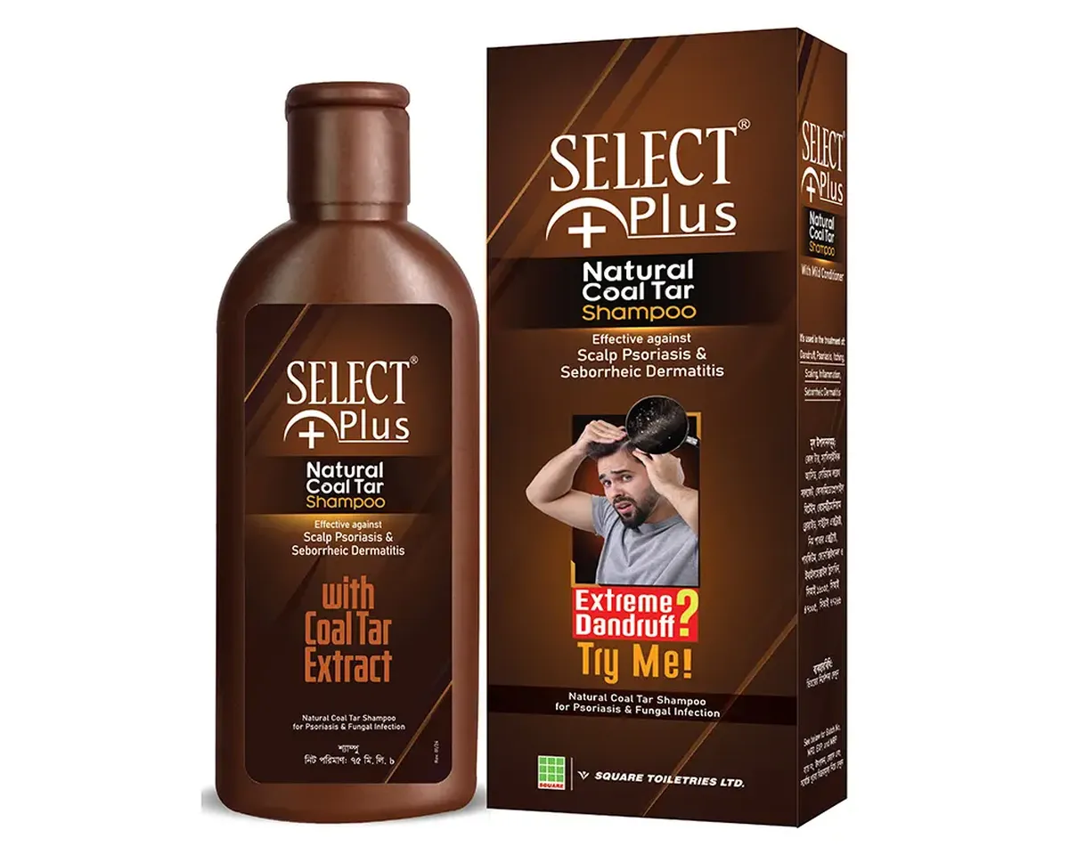 Select Plus Natural Cool Anti-Dandruff Shampoo 75ml