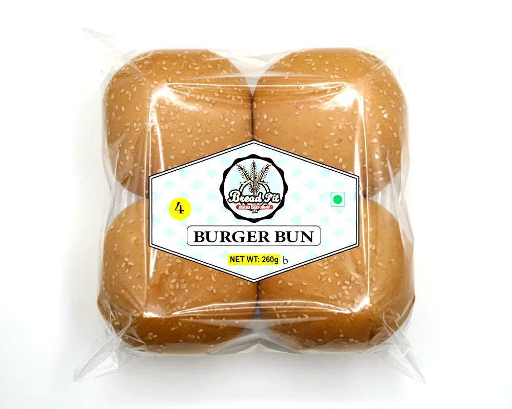 Bread Pit Burger Bun 4Pcs 260gm