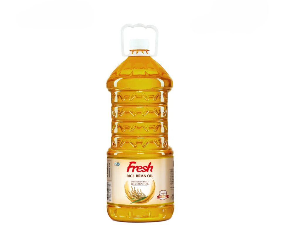 Fresh Rice Bran Oil 2Ltr.