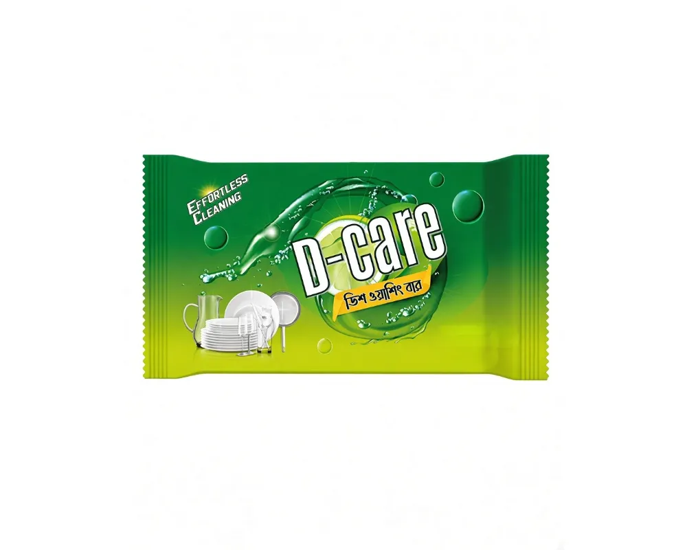 D-Care Dish Washing Bar 300gm (Buy1 Get75gm Free)