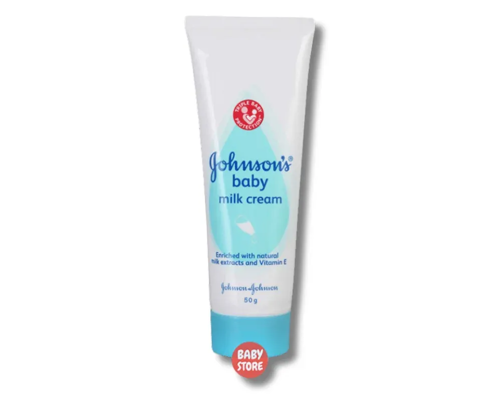 Johnson's Baby Milk Cream 50gm (Tube) India
