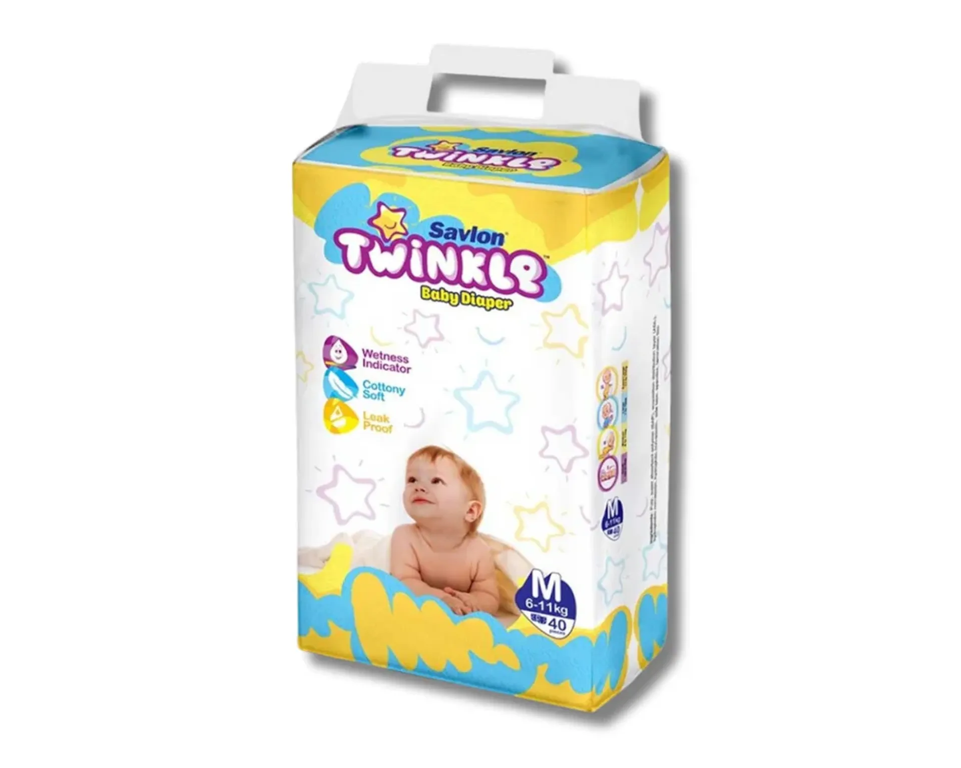 Savlon-Twinkle-Baby-Diaper-M-6-11kg-40pcs_1
