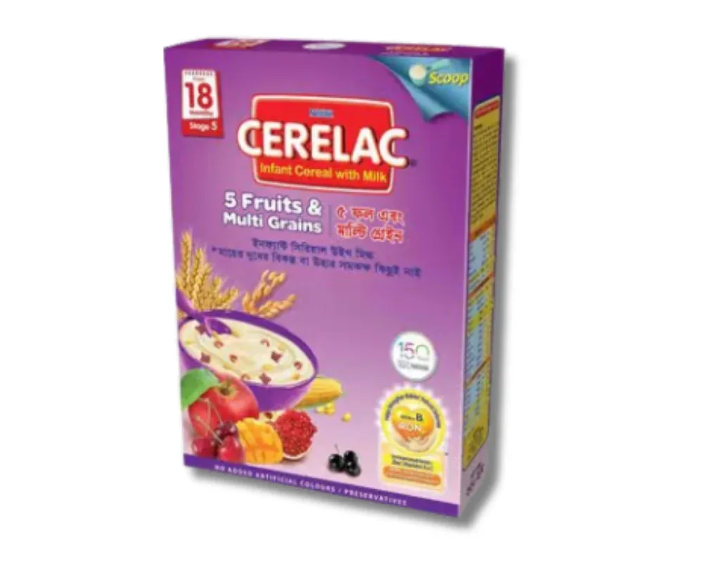 Shop Nestle Cerelac 5 Fruits & Multi Grain 350gm at Shwapno.com ...