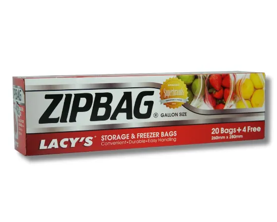 Shop Lacy's Storage Freezer Zipbag (20 Bags) at