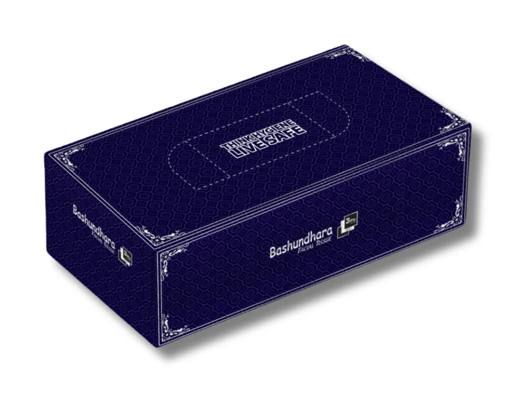 Buy Bashundhara Facial Tissue 80pcsX3Ply Online at Best Price Shwapno