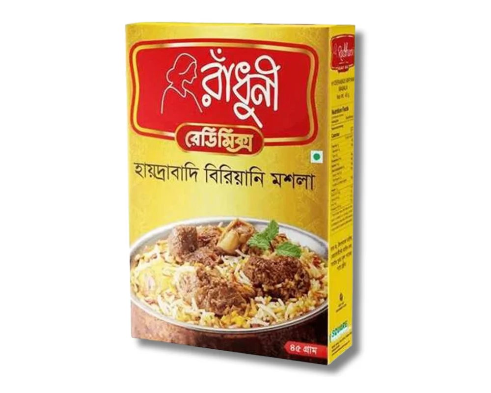 Radhuni Hyderabadi Biryani Masala 45gm