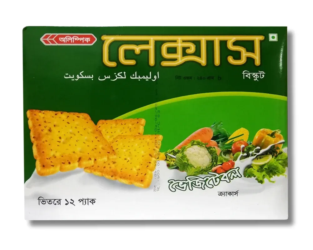 Olympic Lexus Vegetable Crackers 216gm