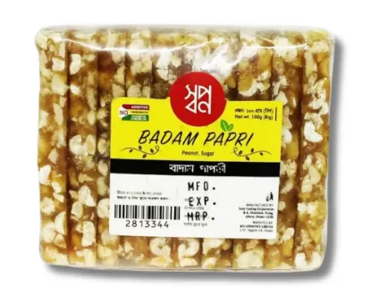 Shwapno Badam Papri 100gm (Big)