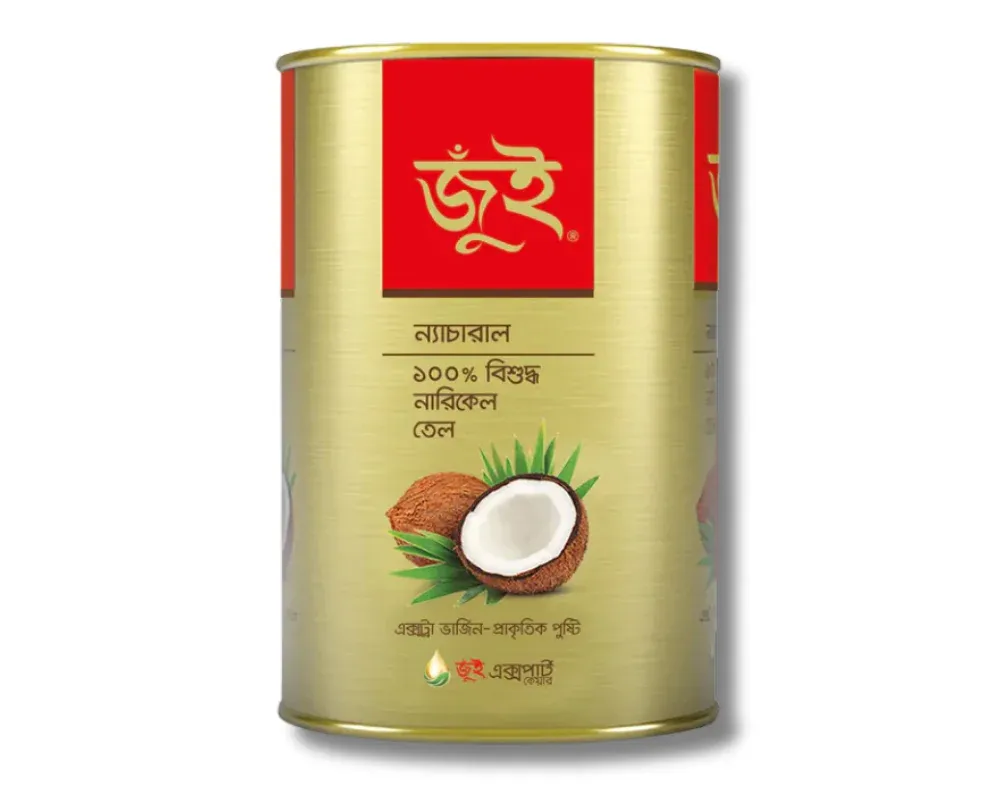 Jui Pure Coconut Oil 200(±)50ml (Tin)