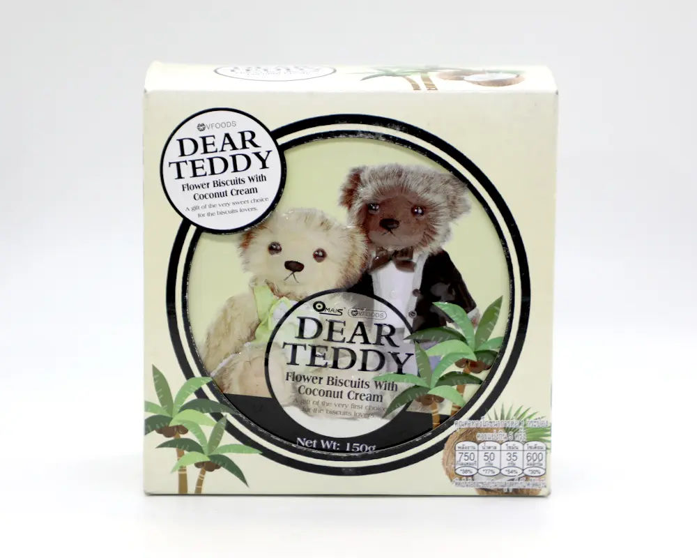 Dear Teddy Coconut Cream Biscuit 150gm Thailand | ঢাকা, চট্টগ্রাম