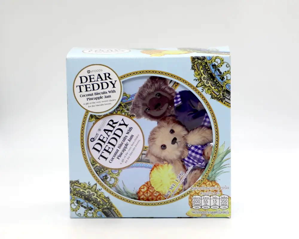 Dear Teddy Pineapple Cream Biscuit 150gm Thailand | ঢাকা, চট্টগ্রাম