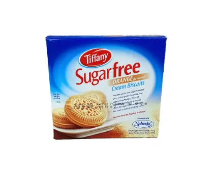 Tiffany Sugar Free Orange Cream Biscuits 162gm