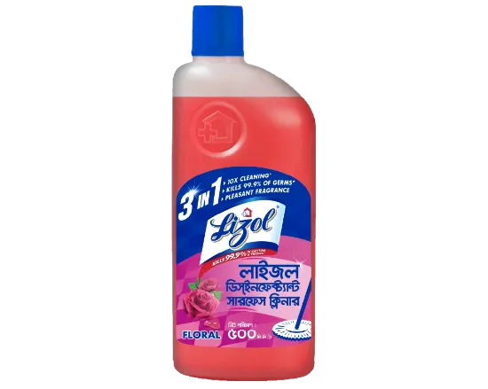 Lizol 3In1 Floral 500Ml