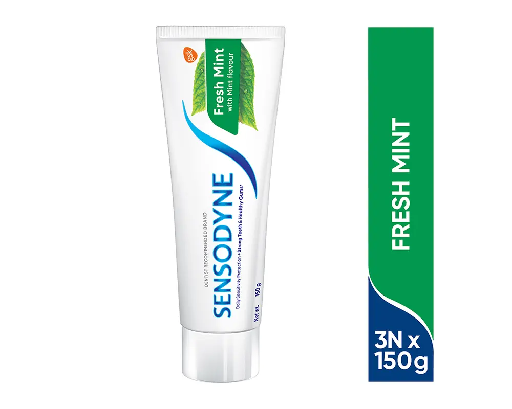 Sensodyne Fresh Mint Toothpaste 150gm