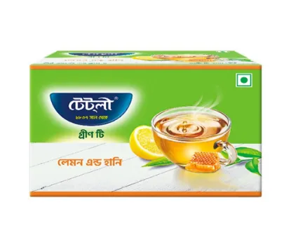 Tetley Green Tea Lemon & Honey (25 Tea Bag)