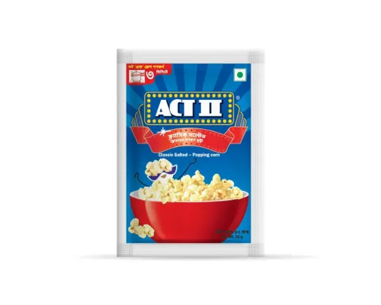 Shop ACT II Classic Salted Popcorn 50gm at Shwapno