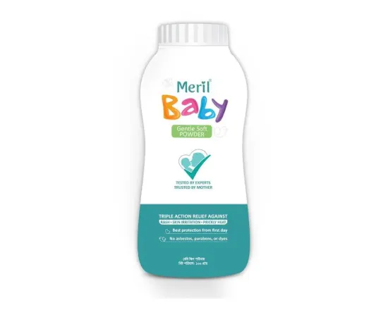 Shop Meril Baby Powder 100gm at Shwapno.com | ঢাকা, চট্টগ্রাম, কুমিল্লা ...